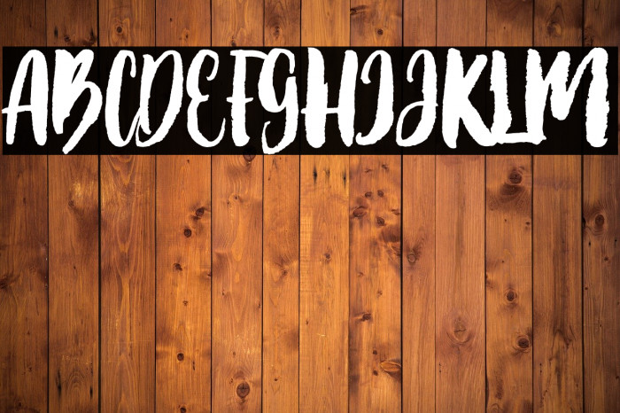 youarestranger Font examples