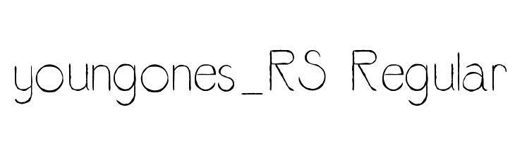 youngones_RS Regular Font