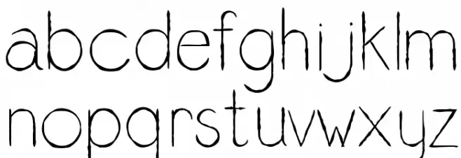 youngones_RS Regular خط أحرف صغيرة