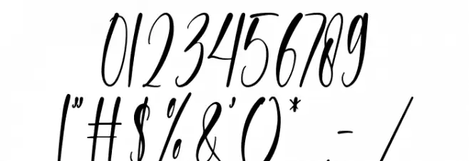 yoursong Font OTHER CHARS