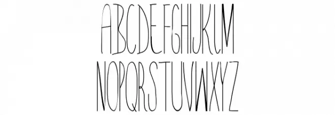 YR FACE Schriftart Groß