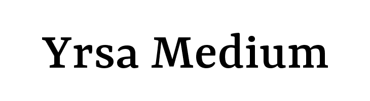 Yrsa Medium Font