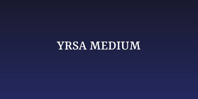 Yrsa Medium Social Header