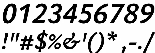 Ysabeau Office Bold Italic Caratteri ALTRI CARATTERI