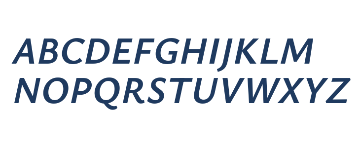 Ysabeau Office Bold Italic Uppercase