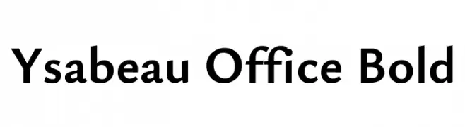 Ysabeau Office Bold  Descarca Fonturi Gratis