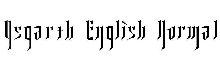 Ysgarth English Normal  baixar fontes gratis