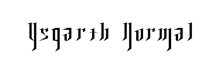 Ysgarth Normal Font