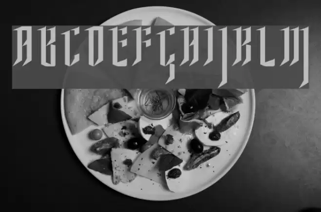 Ysgarth Normal Schriftart examples