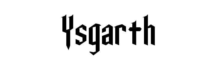 Ysgarth  नि: शुल्क फ़ॉन्ट्स डाउनलोड