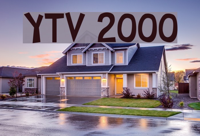 YTV 2000 Schriftart examples