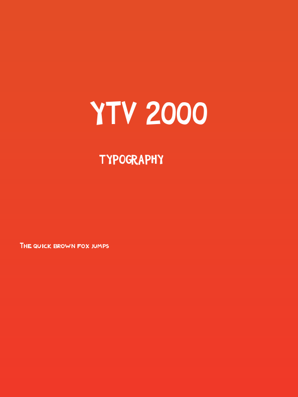 YTV 2000 Poster