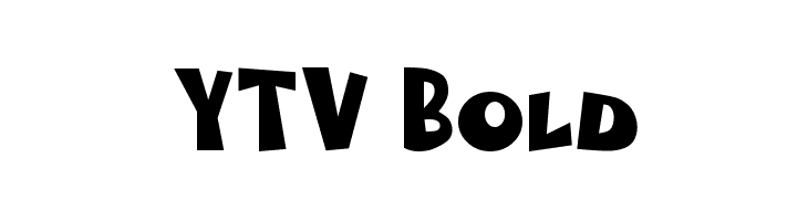 YTV Bold Polices