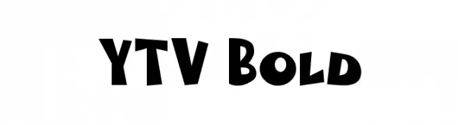 YTV Bold  لخطوط تنزيل