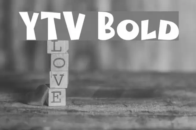 YTV Bold Polices examples