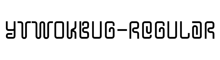 YTwoKBug-Regular  免费字体下载