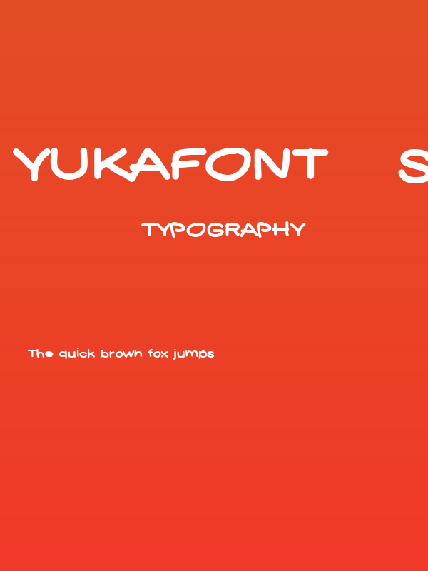 YUKAFONT _SMILE Poster