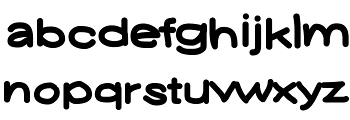 YUKAFONT _SMILE Font LOWERCASE