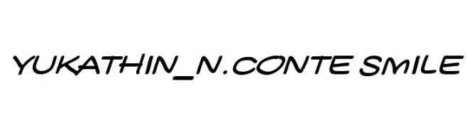 YUKATHIN_N.CONTE SMILE  Descarca Fonturi Gratis