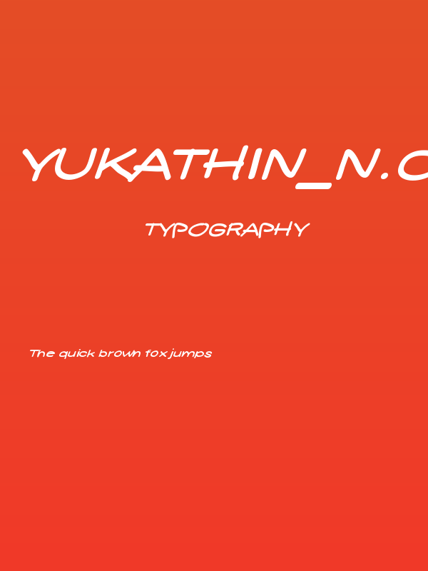 YUKATHIN_N.CONTE SMILE Poster