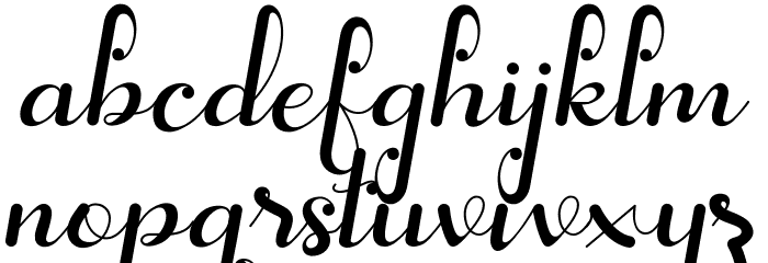Yuanita Personal Use Font LOWERCASE