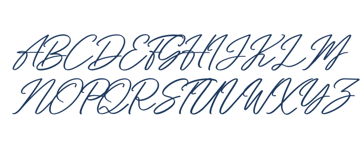 Yuanitta Italic Uppercase