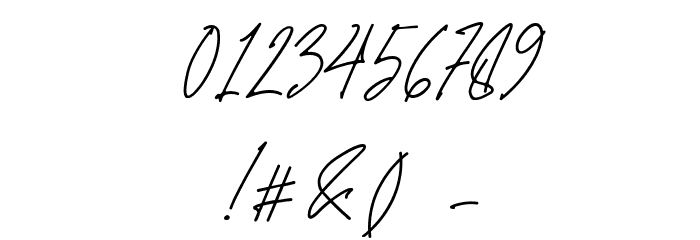 Yuanytta Regular Font OTHER CHARS