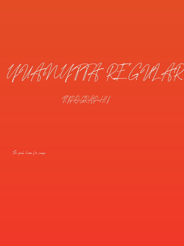 Yuanytta Regular Poster