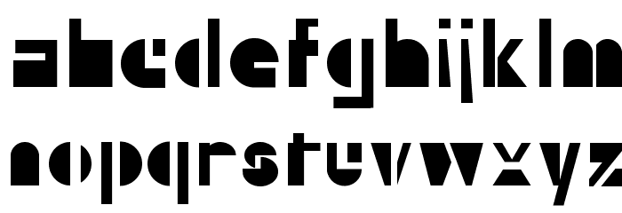 Yubi Font LOWERCASE