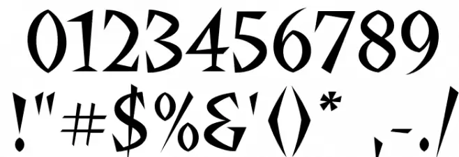 Yucatan Font OTHER CHARS