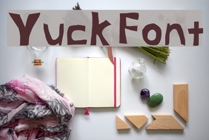 Yuck Font examples