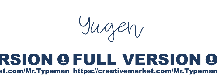 Yugen Font Preview