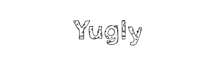 Yugly  免费字体下载