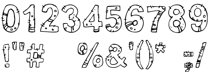 Yugly Font OTHER CHARS