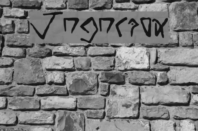 Yugurian Font examples