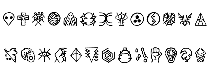 Yuiangel 111 You Cannot Regular Font LOWERCASE