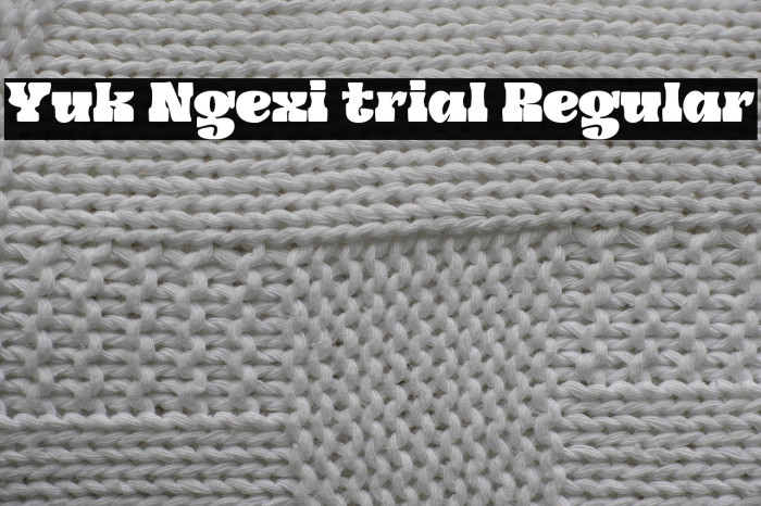 Yuk Ngexi trial Regular Example 2