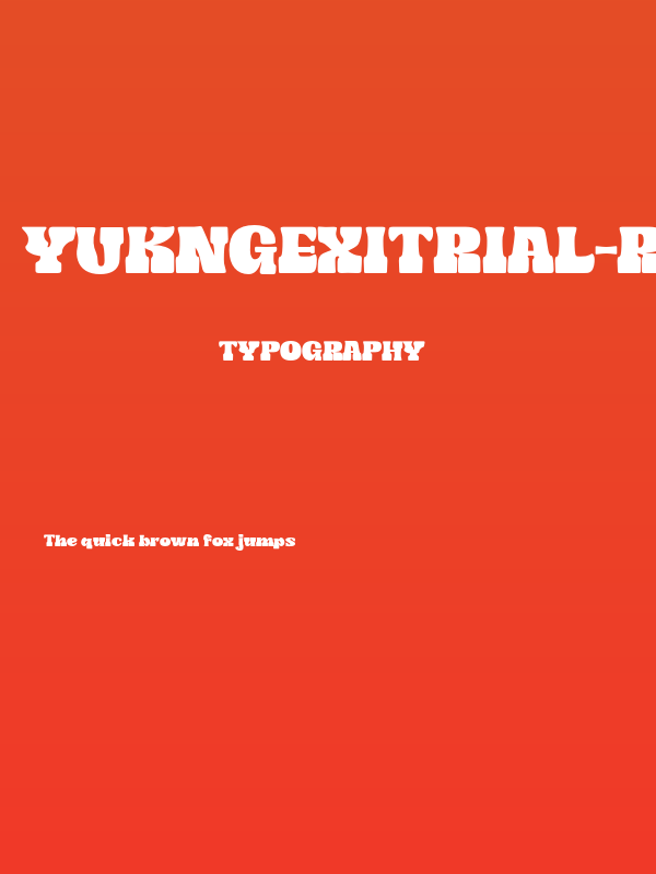 YukNgexitrial-Regular Poster
