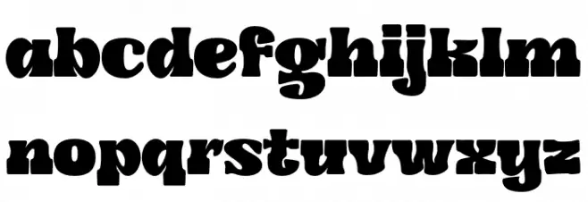 YukNgexitrial-Regular Caratteri MINUSCOLO