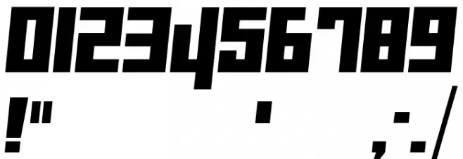 Yukarimobile Font OTHER CHARS