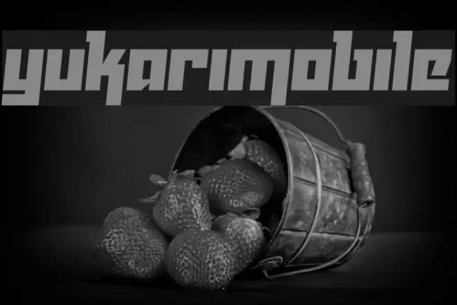 Yukarimobile Font examples