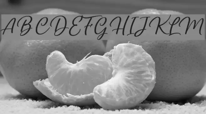 Yukikato Font examples