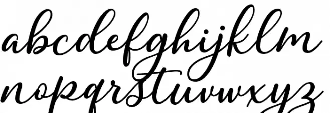 Yukikato Font LOWERCASE
