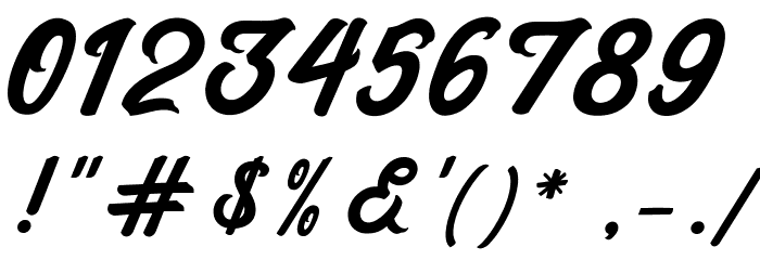 Yuko Regular Font OTHER CHARS