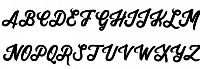 Yuko Regular Schriftart Groß
