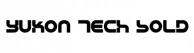 Yukon Tech Bold  Frei Schriftart Herunterladen