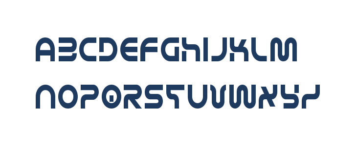 Yukon Tech Condensed Lowercase