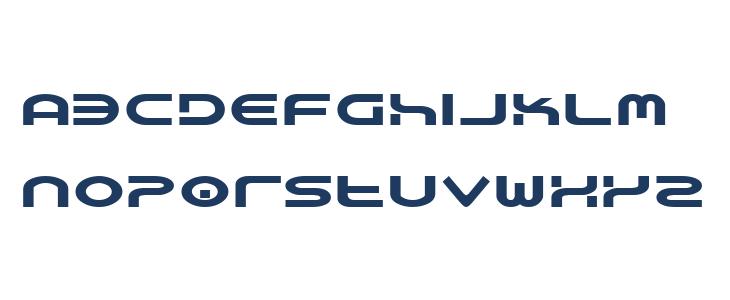 Yukon Tech Expanded Lowercase