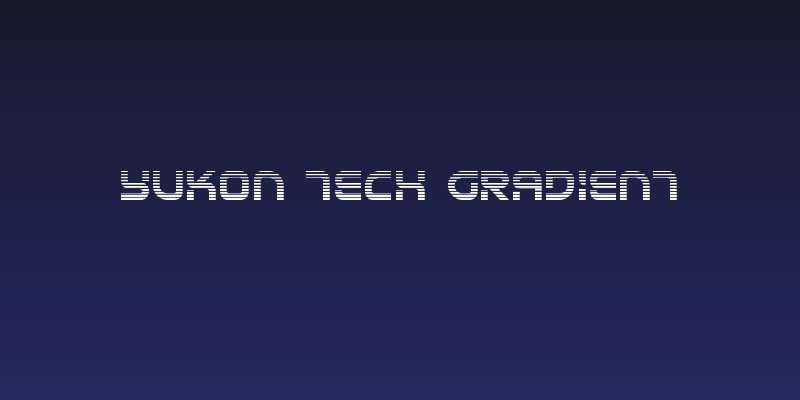 Yukon Tech Gradient Social Header