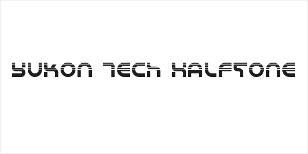 Yukon Tech Halftone Logo